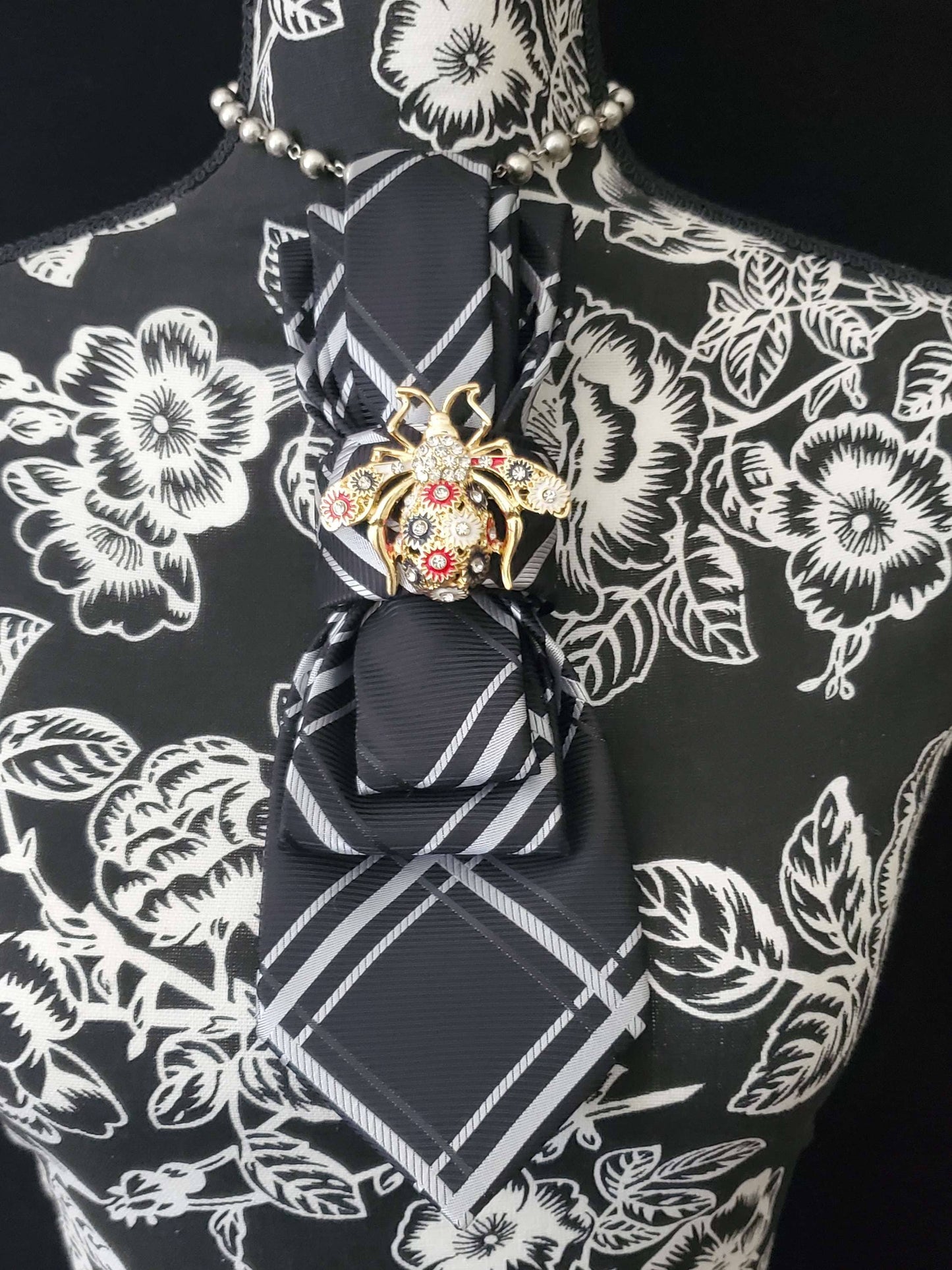 Unique neckties for women’s fashion, Designer women’s ties for work, Chic women’s neckties for office attire, Elegant women’s ties for special occasions 
